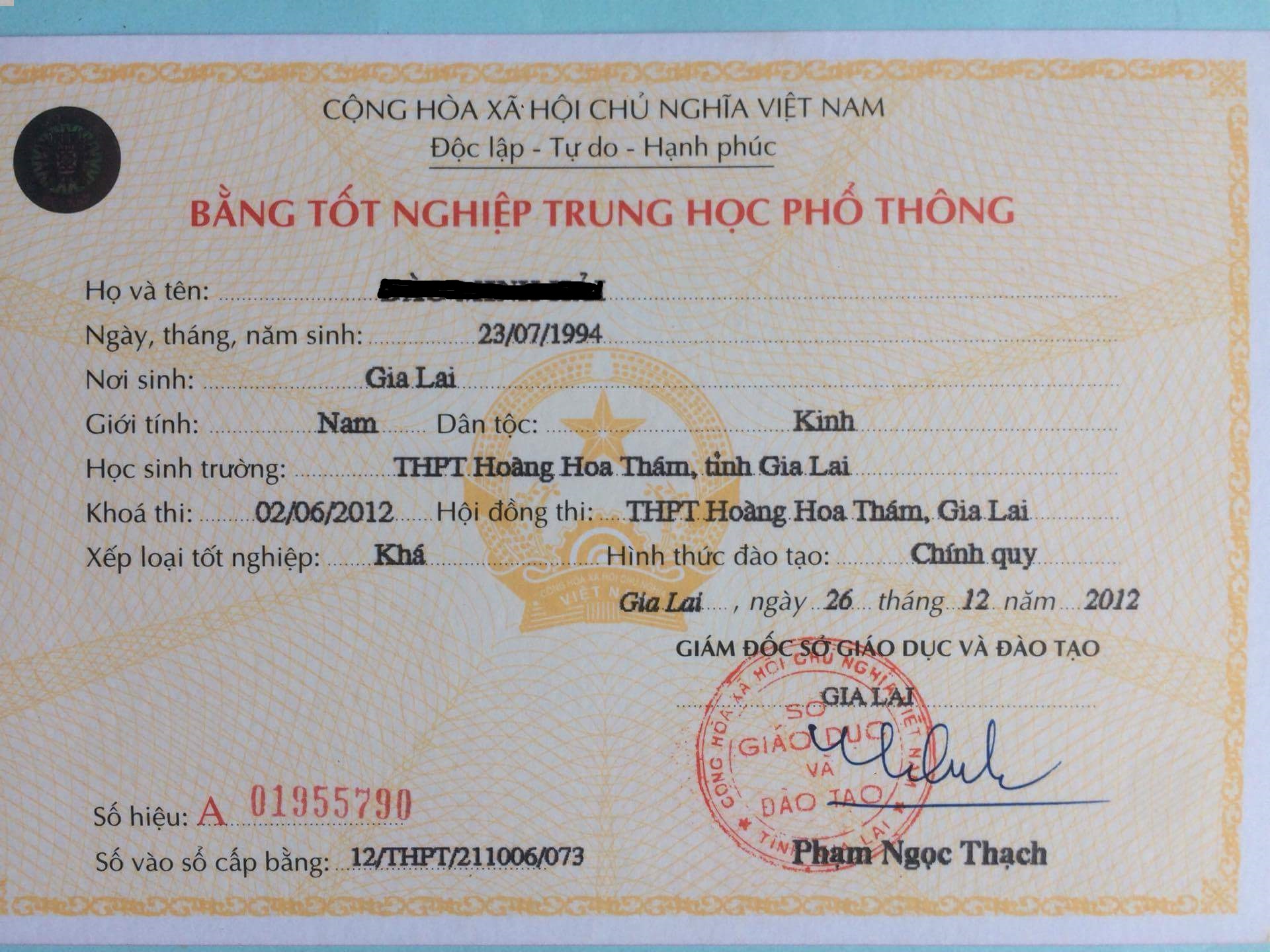 Làm bằng cấp