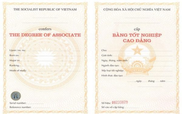 Thủ tục làm bằng đại học giả