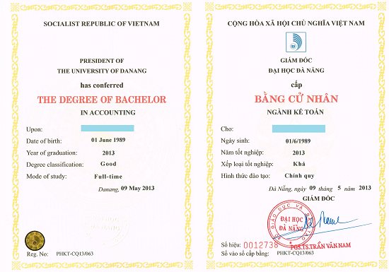 làm bằng đại học