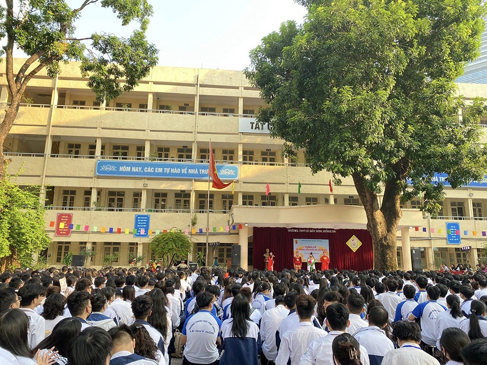 Trường THPT Lê Quý Đôn - Đống Đa - Hình 2