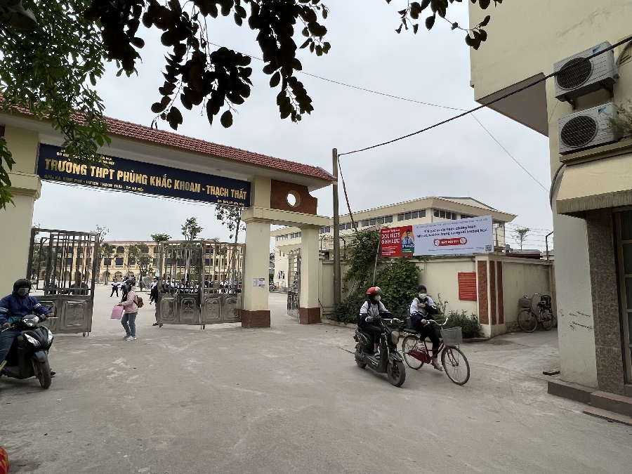 Trường THPT Phùng Khắc Khoan - Thạch Thất - Hình 1