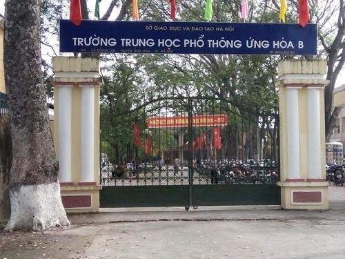 Trường THPT Ứng Hòa B